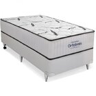 Cama Box  Highfoam Colchão Solteiro Ortobom Branco
