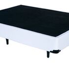 Cama Box  Viúva 1 28 X 1 88 Corino Branco