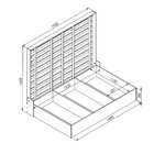 Cama Box Articulável Casal Istambul Art In Móveis Montana