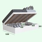 Cama Box Articulável Istambul Branco