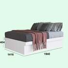 Cama Box Articulável Istambul Branco