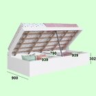 Cama Box Articulável Solteiro Istambul Branco