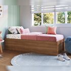 Cama Box Articulável Solteiro Istambul Nogal