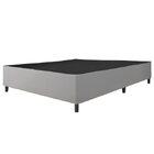 Cama Box Base Casal King 1,93m Suede Marsala