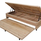 Cama Box Baú 3 Em 1 Solteirão 1 10 X 1 88 X 046 Com Cama Auxi