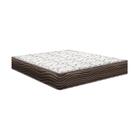 Cama Box Baú + Cabeceira Cassis + Colchão De Casal Ortobom D4