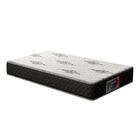 Cama Box Baú + Cabeceira Cassis Branca E Colchão De Espuma D3