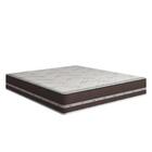 Cama Box Baú + Cabeceira Cassis E Colchão Casal - Anjos - Cla