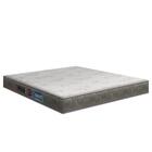 Cama Box Baú + Cabeceira Cassis E Colchão Casal - Castor - Sl