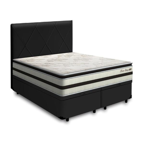 Cama Box Baú + Cabeceira Provença E Colchão Queen - Gazin - L