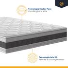Cama Box Baú + Colchão Anjos De Espuma D45 Double Face Air Pr