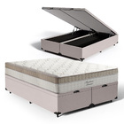 Cama Box Baú + Colchão Anjos De Molas Ensacadas Pillow In Pre