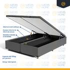 Cama Box Baú + Colchão Anjos De Molas Ensacadas Ultra Spring