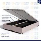 Cama Box Baú + Colchão De Molas Ensacadas D33 Pillow In Ortob