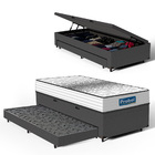 Cama Box Baú + Colchão De Molas Ensacadas Double Face Essence