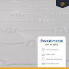 Cama Box Baú + Colchão De Molas Ensacadas Pillow In Elite Sol