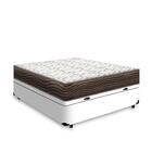 Cama Box Baú + Colchão Ortobom De Casal D45 Iso 150 138 x 188