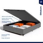 Cama Box Baú + Colchão Ortobom De Espuma D33 Airtech 100 Casa