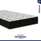 Cama Box Baú + Colchão Ortobom De Espuma D45 Airtech 150 D45