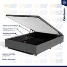 Cama Box Baú + Colchão Ortobom De Espuma D45 Airtech Ortopill