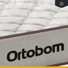 Cama Box Baú + Colchão Ortobom De Espuma D60 Double Face Forc