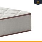 Cama Box Baú + Colchão Ortobom De Espuma D60 Force Dream Solt