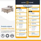 Cama Box Baú + Colchão Queen Classic Molas Pocket 158 x 198 x