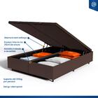 Cama Box Baú Bipartido Super King 193 cm