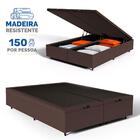 Cama Box Baú Bipartido Super King 193 cm