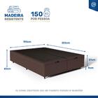 Cama Box Baú Bipartido Super King 193 cm