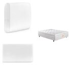 Cama Box Baú Casa Conjugado 58x138x188cm Com 2 Travesseiros D