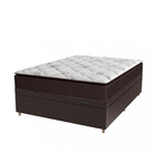 Cama Box Baú Casal 138cm Molas Ensacadas Pillow Top Multiflex