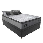 Cama Box Baú Casal 138cm Molas Ensacadas Texas Gazin