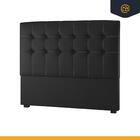 Cama Box Baú Casal + Cabeceira Cassis E Colchão Ortobom Iso 1