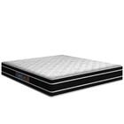Cama Box Baú Casal + Colchão Castor De Espuma D33 - Black Whi