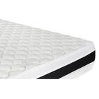 Cama Box Baú Casal + Colchão Espuma D45 - Castor - Black Whit