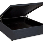 Cama Box Baú Casal + Colchão Freedom (138x188x71) Ortobom