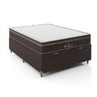Cama Box Baú Casal + Colchão Paris Molas Ensacadas Pocket - J