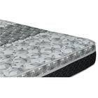 Cama Box Baú Casal+ Colchão Castor 138x188x67cm Preto