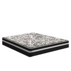 Cama Box Baú Casal+ Colchão Graphite 138x188x68cm Marrom