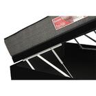 Cama Box Baú Casal+ Colchão Sienna 14x188x138cm Preto