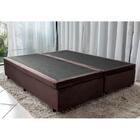 Cama Box Baú Casal Bipartido Premium 4 Amortecedores 138x188x