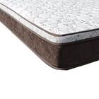 Cama Box Baú Casal Branca + Colchão De Molas Ensacadas - Comf