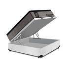 Cama Box Baú Casal Branca + Colchão De Molas Ensacadas - Seal