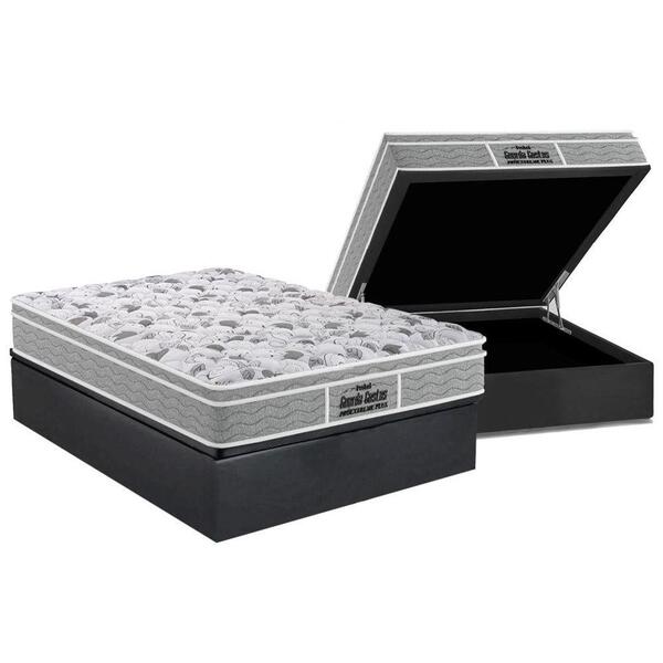 Cama Box Baú Casal: Colchão Anatômico Probel D45 / Ep Guarda