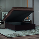 Cama Box Baú Casal Colchão Com Molas Ensacadas Tokio 138x188x