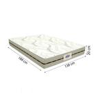 Cama Box Baú Casal Colchão Molas Caribe Gazin 138x188x61cm Br