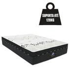 Cama Box Baú Casal Colchão Molas Ensacadas Miami Gazin 138x18