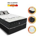 Cama Box Baú Casal Colchão Molas Ensacadas Miami Gazin 138x18
