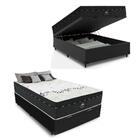 Cama Box Baú Casal Colchão Molas Ensacadas Miami Gazin 138x18